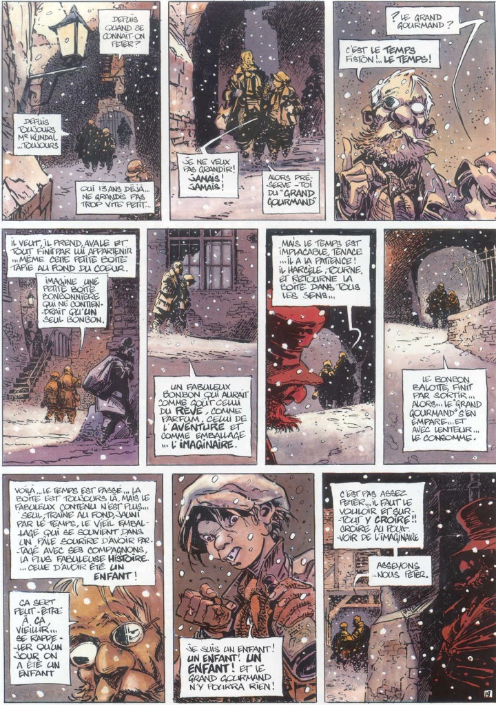Peter Pan Londres Tome 1 planche